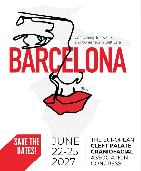Congreso europeo de fisura labiopalatina, Barcelona 2027